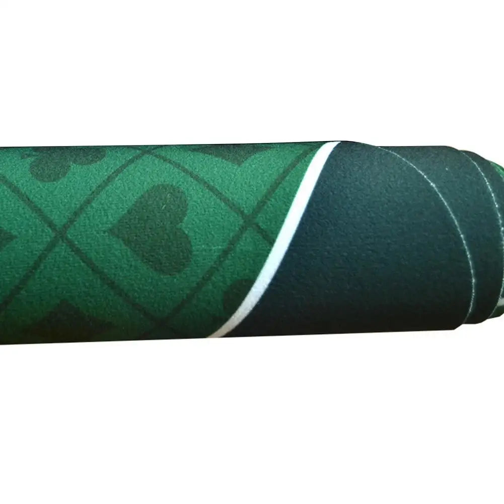 liilaimic Texas Hold'em Chips Rubber Pad Tablecloth