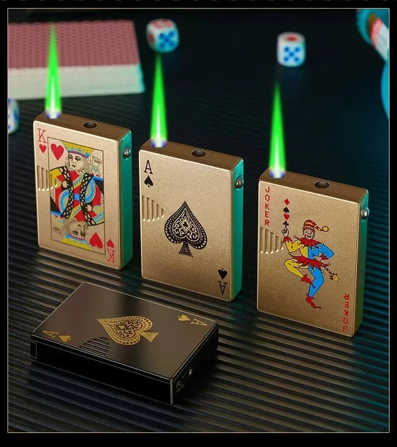 Turbo Poker Lighter & Flashlight