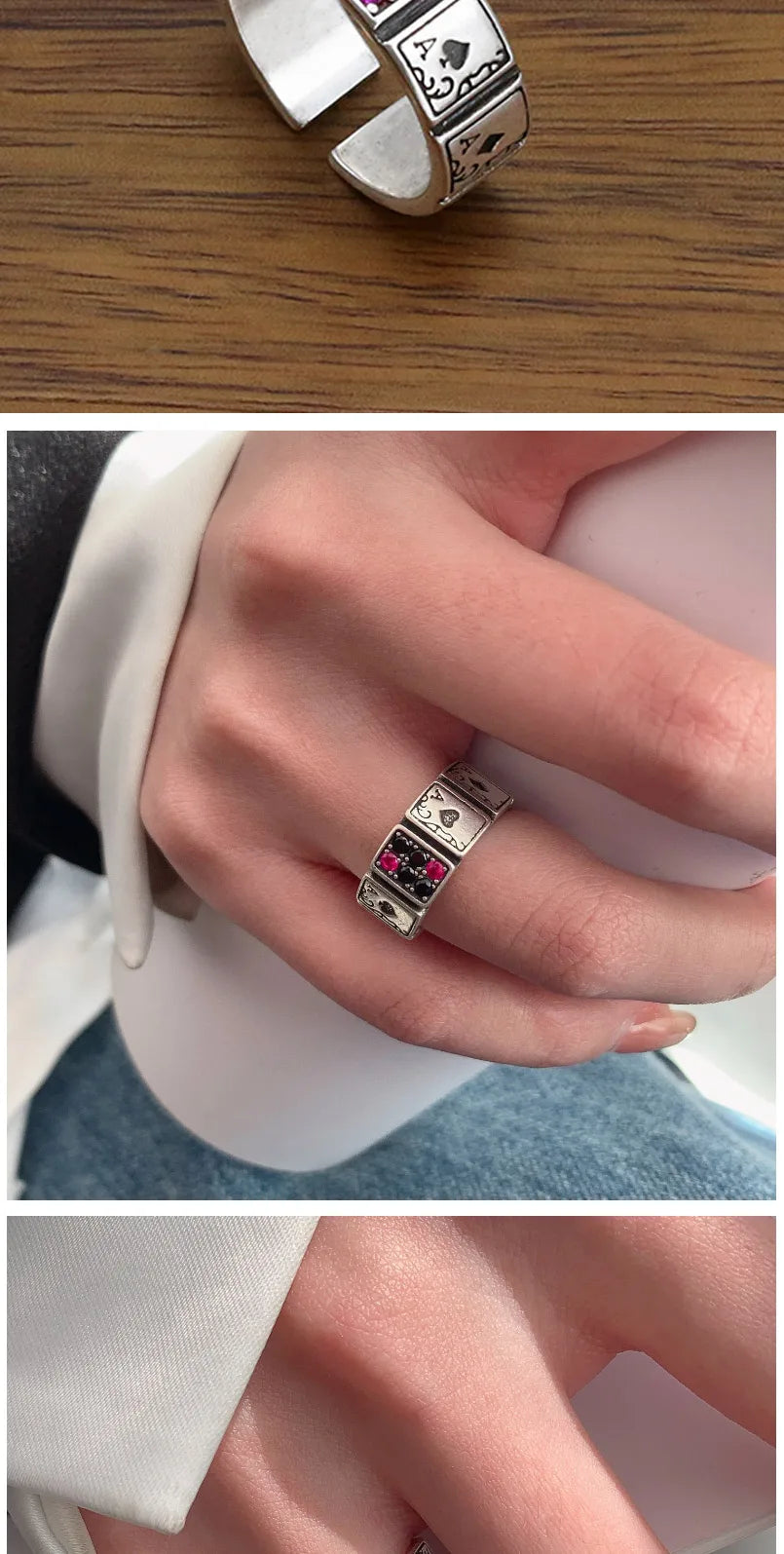 Vintage Poker Ring