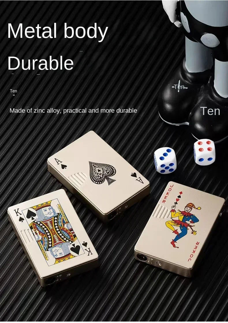 Turbo Poker Lighter & Flashlight