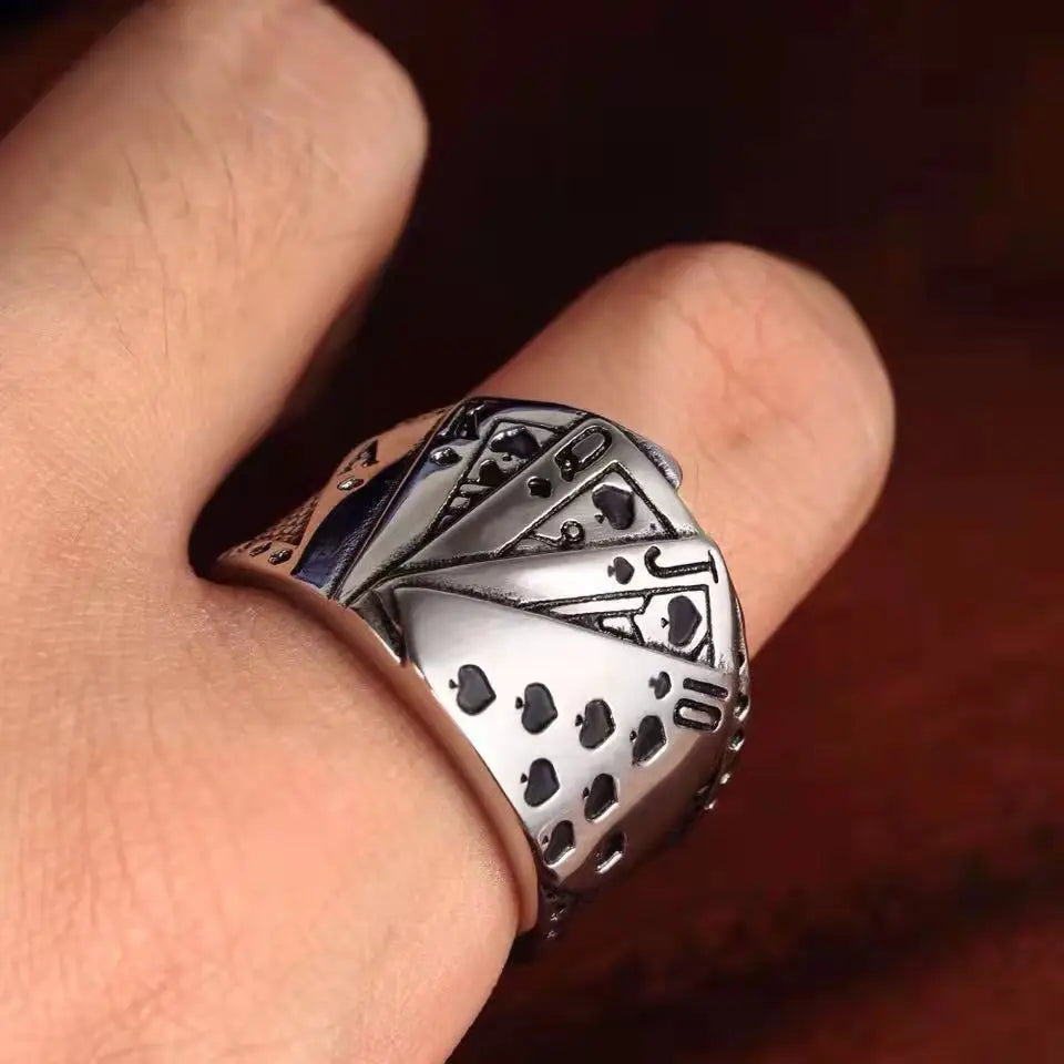 Vintage Poker Ring