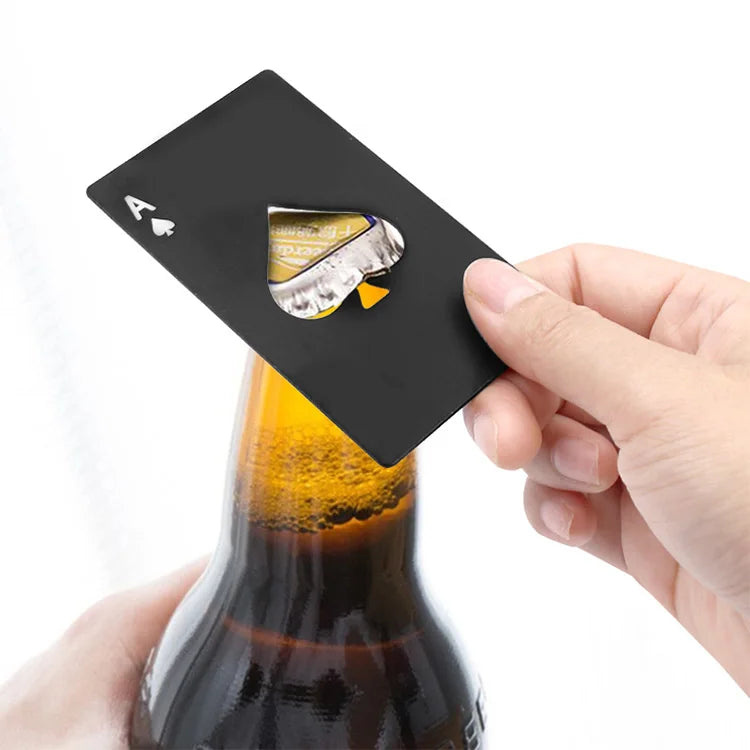 Bottle and Can opener Poker theme