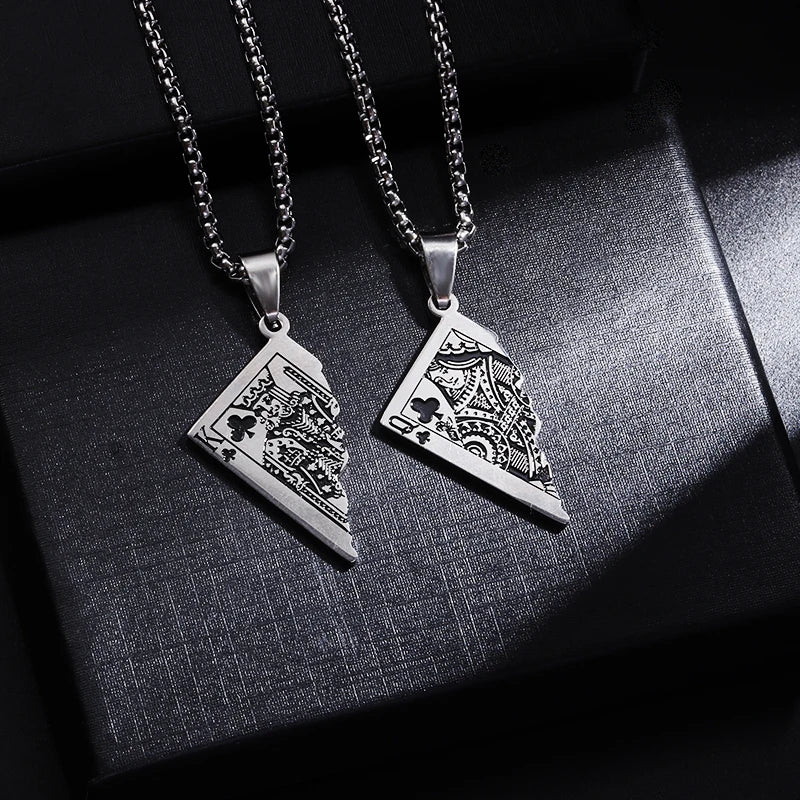 Poker Necklace Jewlery