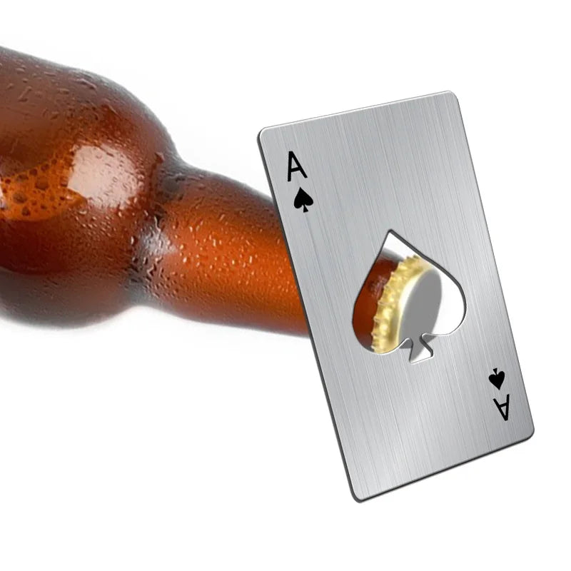 Bottle and Can opener Poker theme
