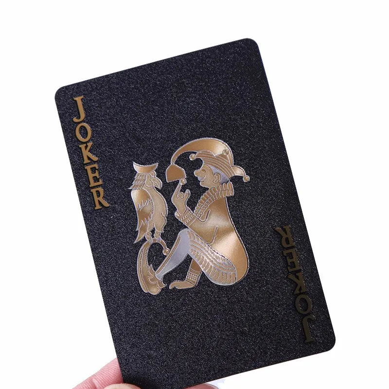 Black and Gold Playing Cards