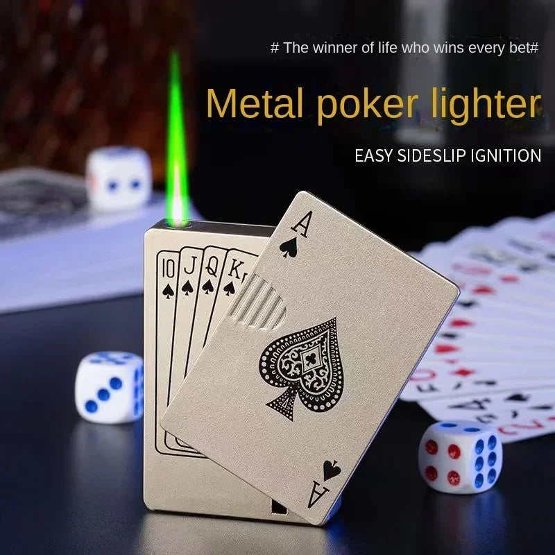 Turbo Poker Lighter & Flashlight