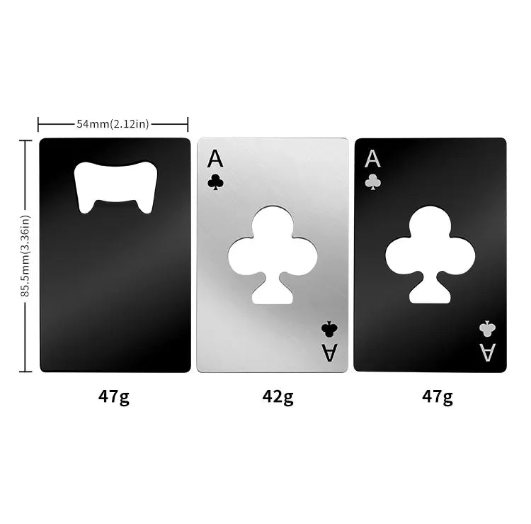 Bottle and Can opener Poker theme
