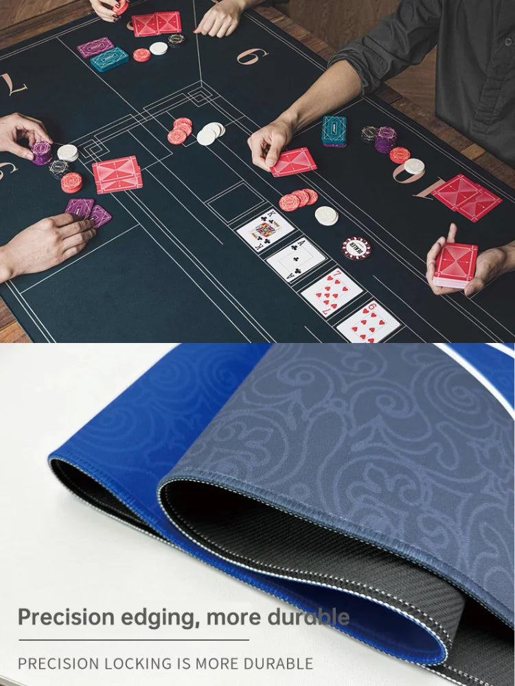 Casino-Style Texas Hold'em Poker Tablecloth