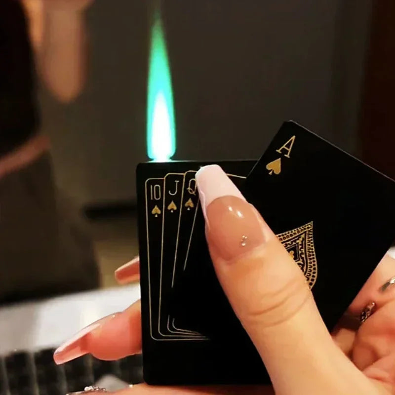 Turbo Poker Lighter & Flashlight