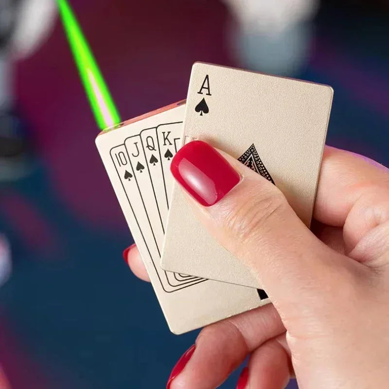 Turbo Poker Lighter & Flashlight