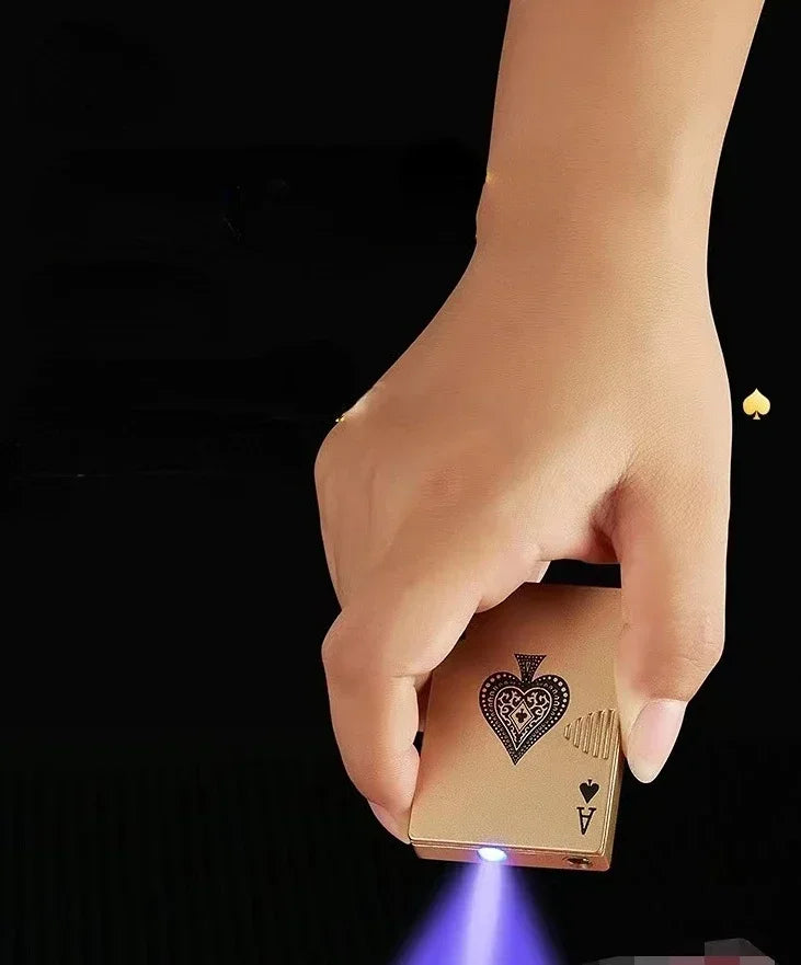 Turbo Poker Lighter & Flashlight