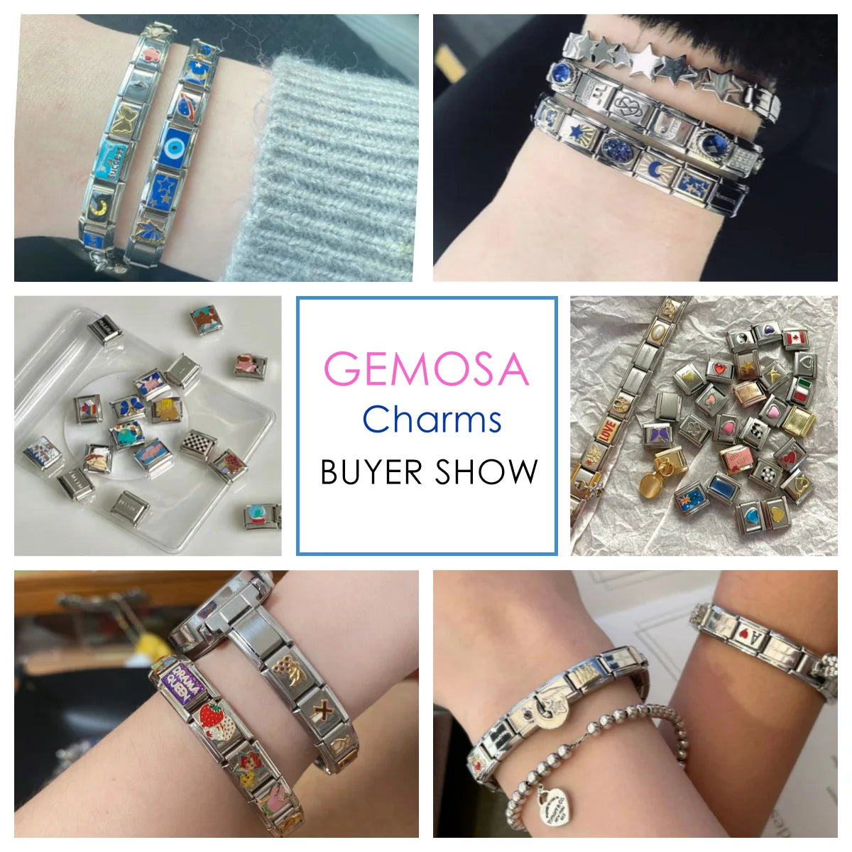 Poker and Casino Bracelet Links