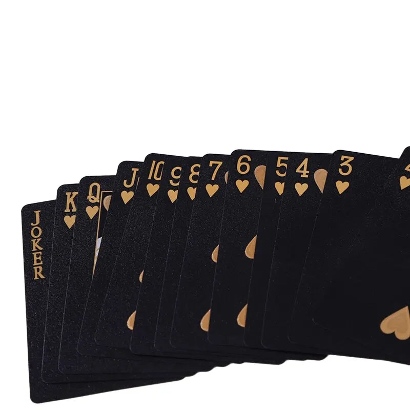 Black and Gold Playing Cards