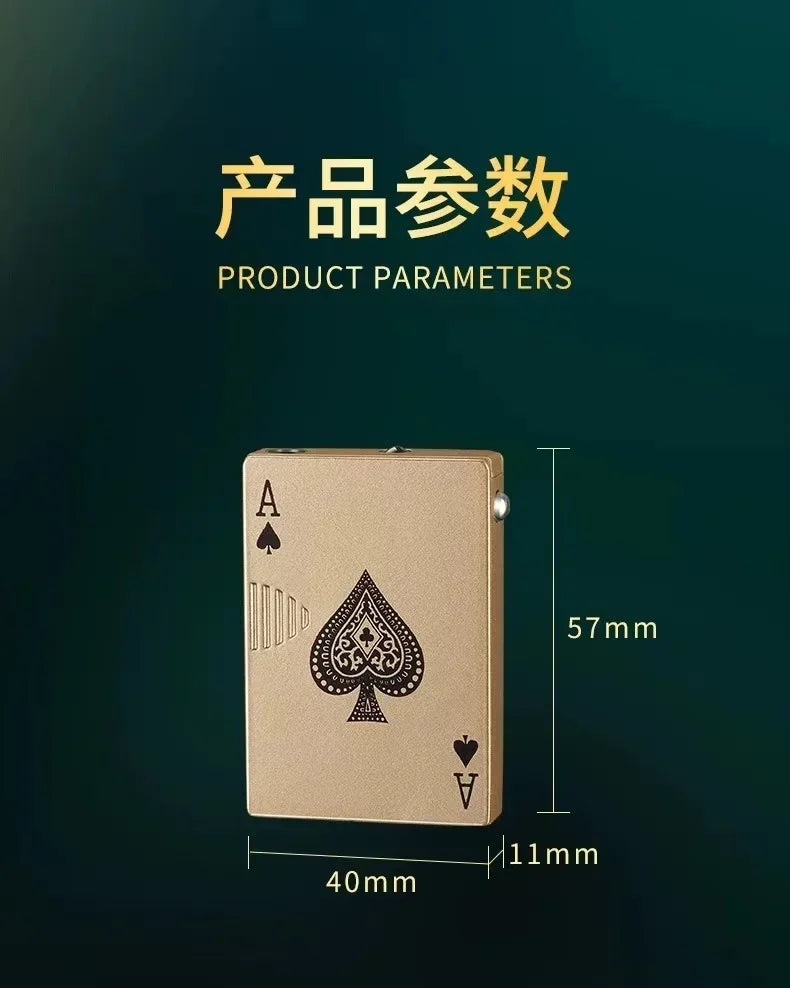 Turbo Poker Lighter & Flashlight