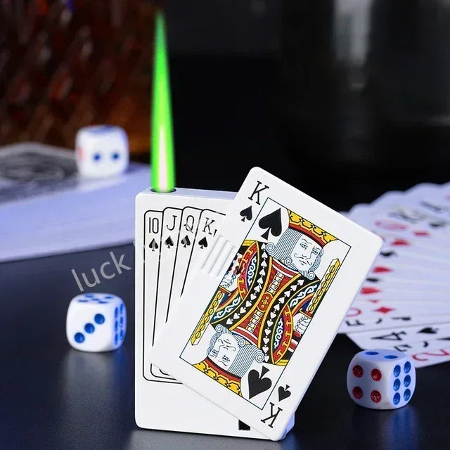 Turbo Poker Lighter & Flashlight