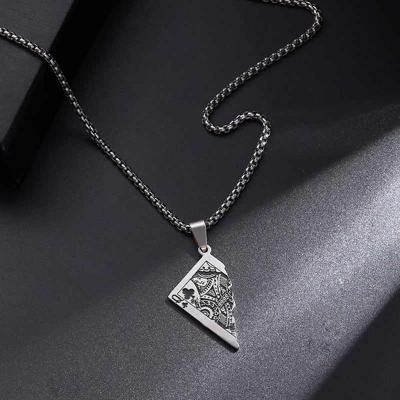 Poker Necklace Jewlery