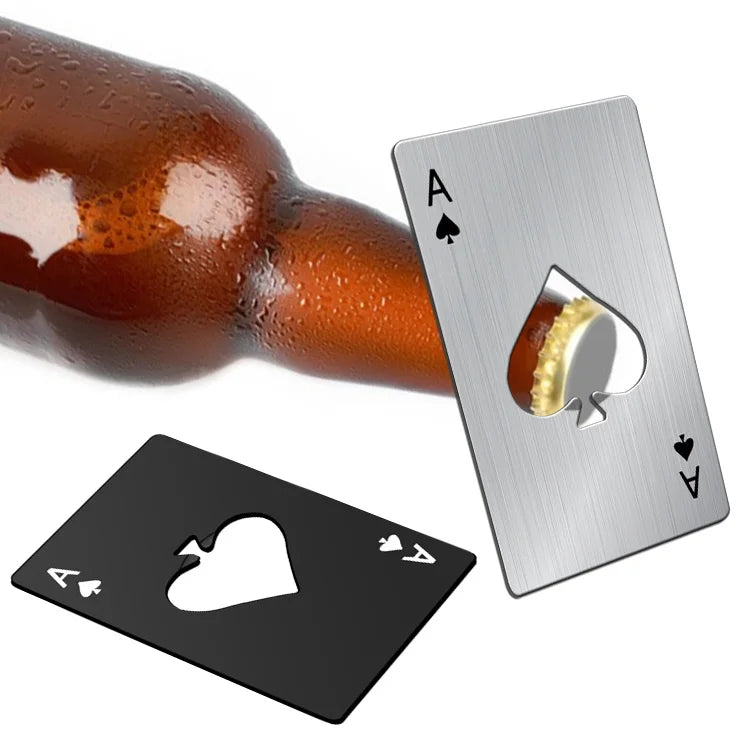 Bottle and Can opener Poker theme