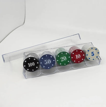 Chip Coins With Face Value Texas Poker